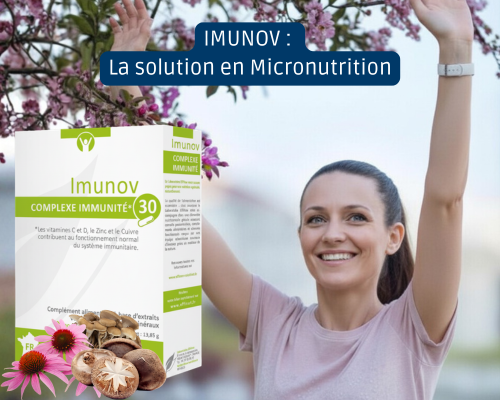 Imunov, la solution en micronutrition